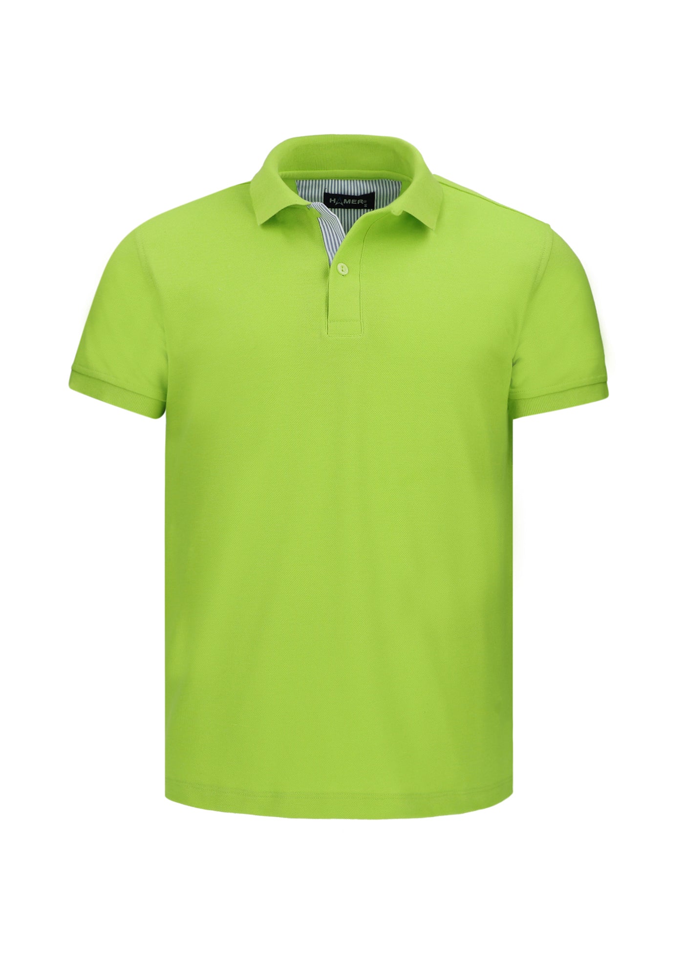 Color Verde Limón Playeras Tipo Polo Verde Hombre Camisa Color