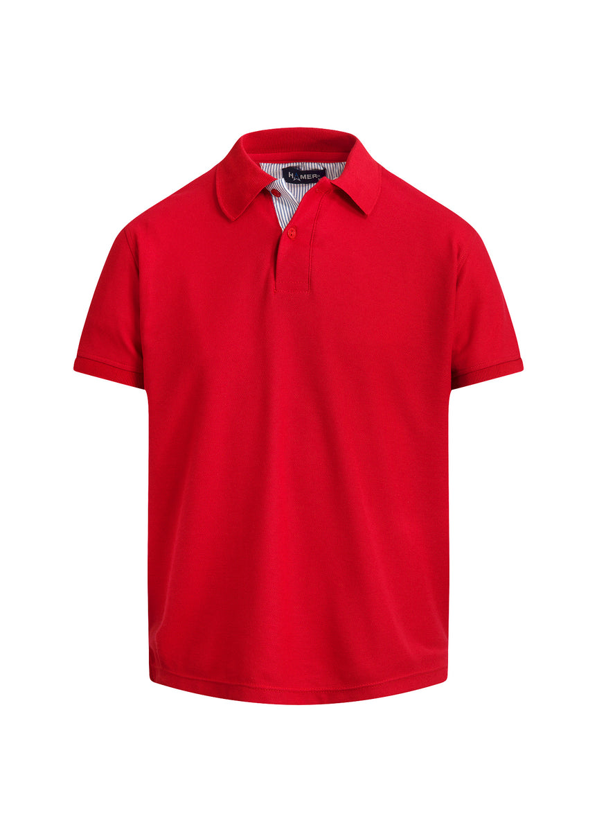 Polo Hombre Roja HAMER