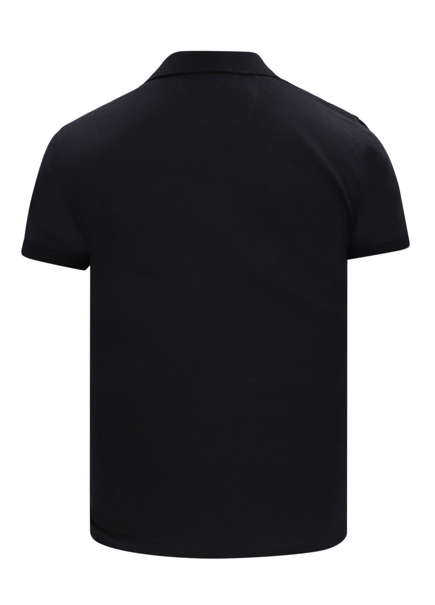 Camisas tipo polo negras sales