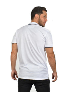 Polo Blanca con bolsillo
