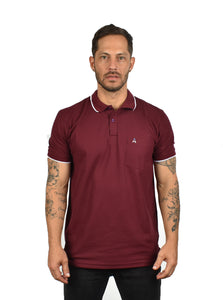 Polo Morada con bolsillo