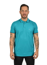 Cargar imagen en el visor de la galería, Polo Verde Jade con bolsillo
