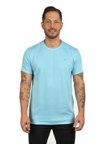 Cargar imagen en el visor de la galería, Camiseta basica para hombre con bordado en el frente Hamer
