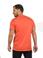 Cargar imagen en el visor de la galería, Camiseta basica para hombre con bordado en el frente Hamer
