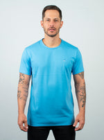 Cargar imagen en el visor de la galería, Camiseta basica para hombre con bordado en el frente Hamer
