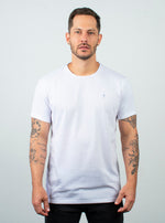 Cargar imagen en el visor de la galería, Camiseta basica para hombre con bordado en el frente Hamer
