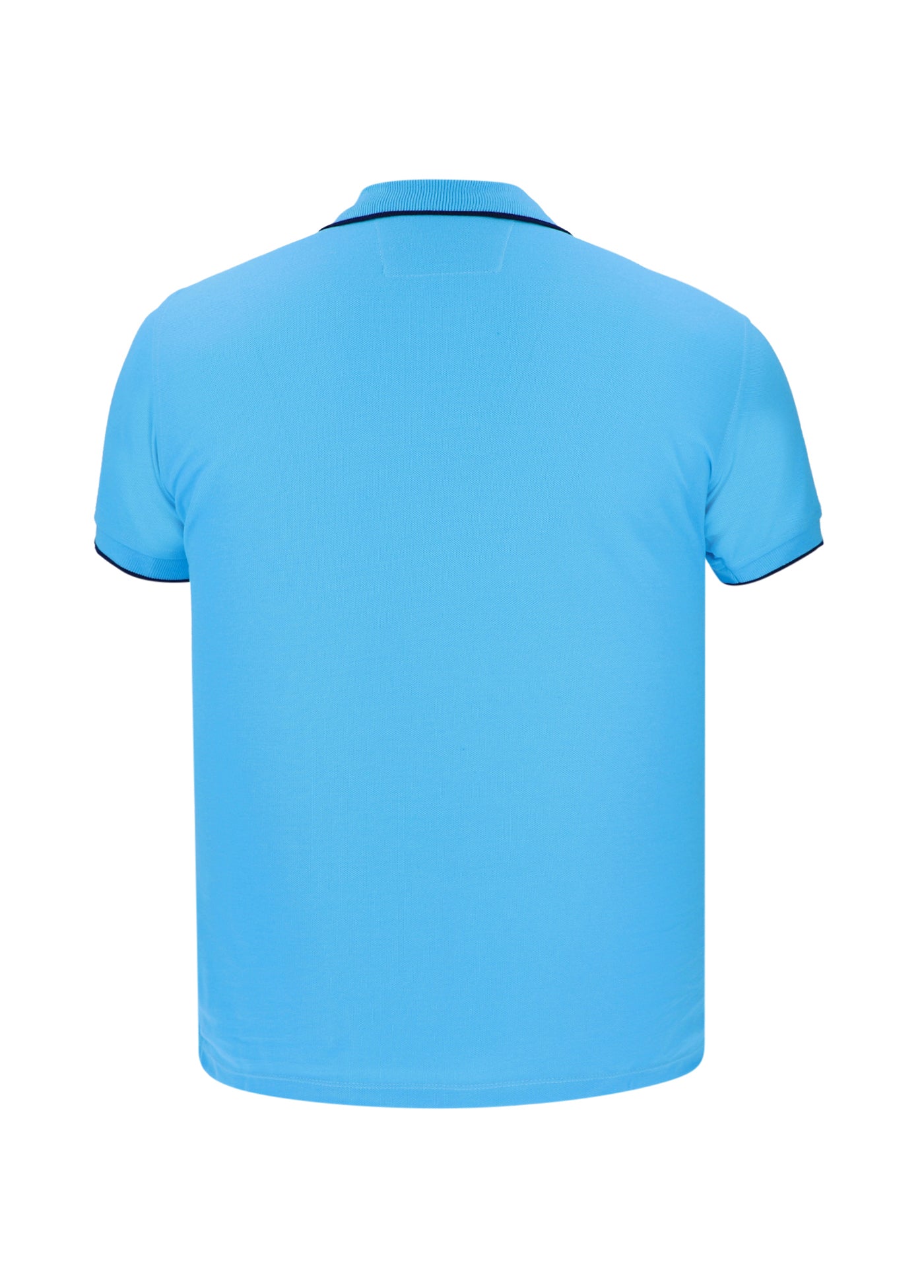 Polo Azul Aguamarina con bolsillo