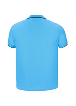 Cargar imagen en el visor de la galería, Polo Azul Aguamarina con bolsillo
