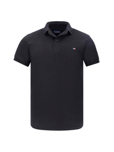 Polo Hombre Bordada Negra
