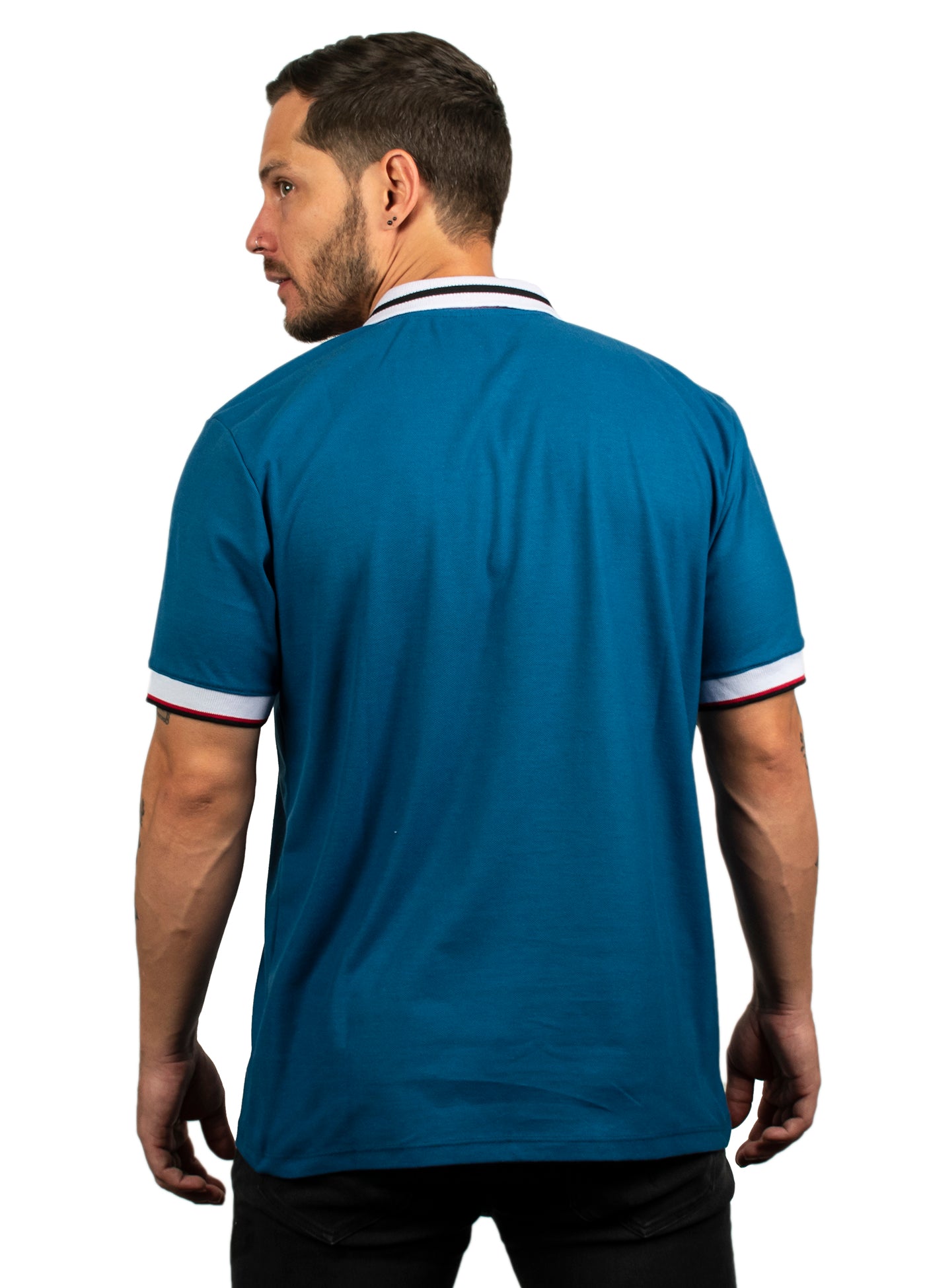 Camiseta tipo polo Hamer con bolsillo para hombre