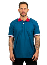 Cargar imagen en el visor de la galería, Camiseta tipo polo Hamer con bolsillo para hombre
