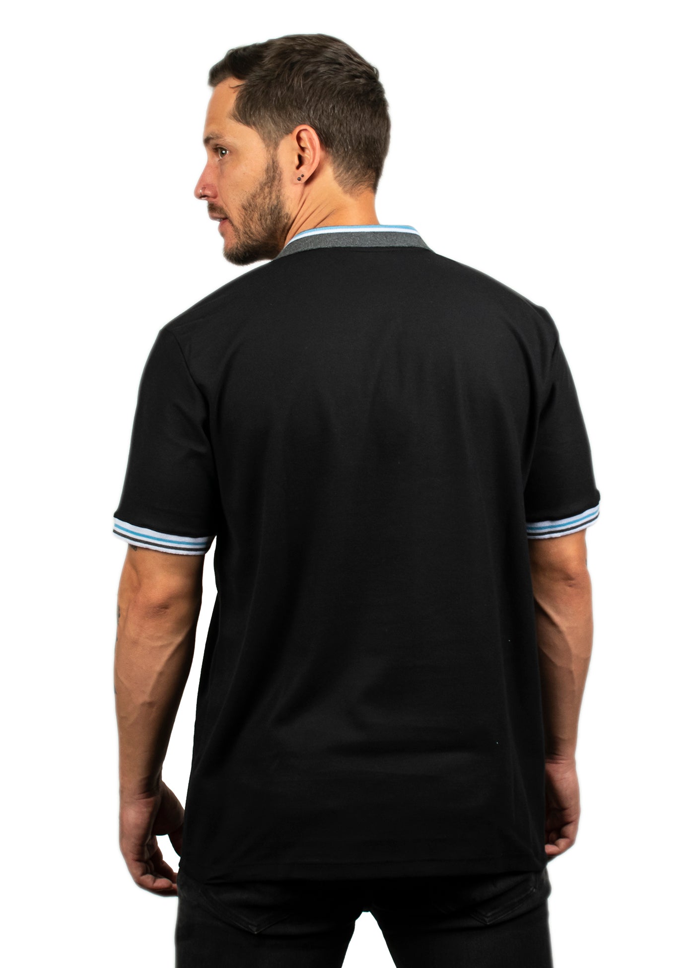 Camiseta tipo polo Hamer con bolsillo para hombre