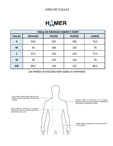 Camiseta basica para hombre Hamer