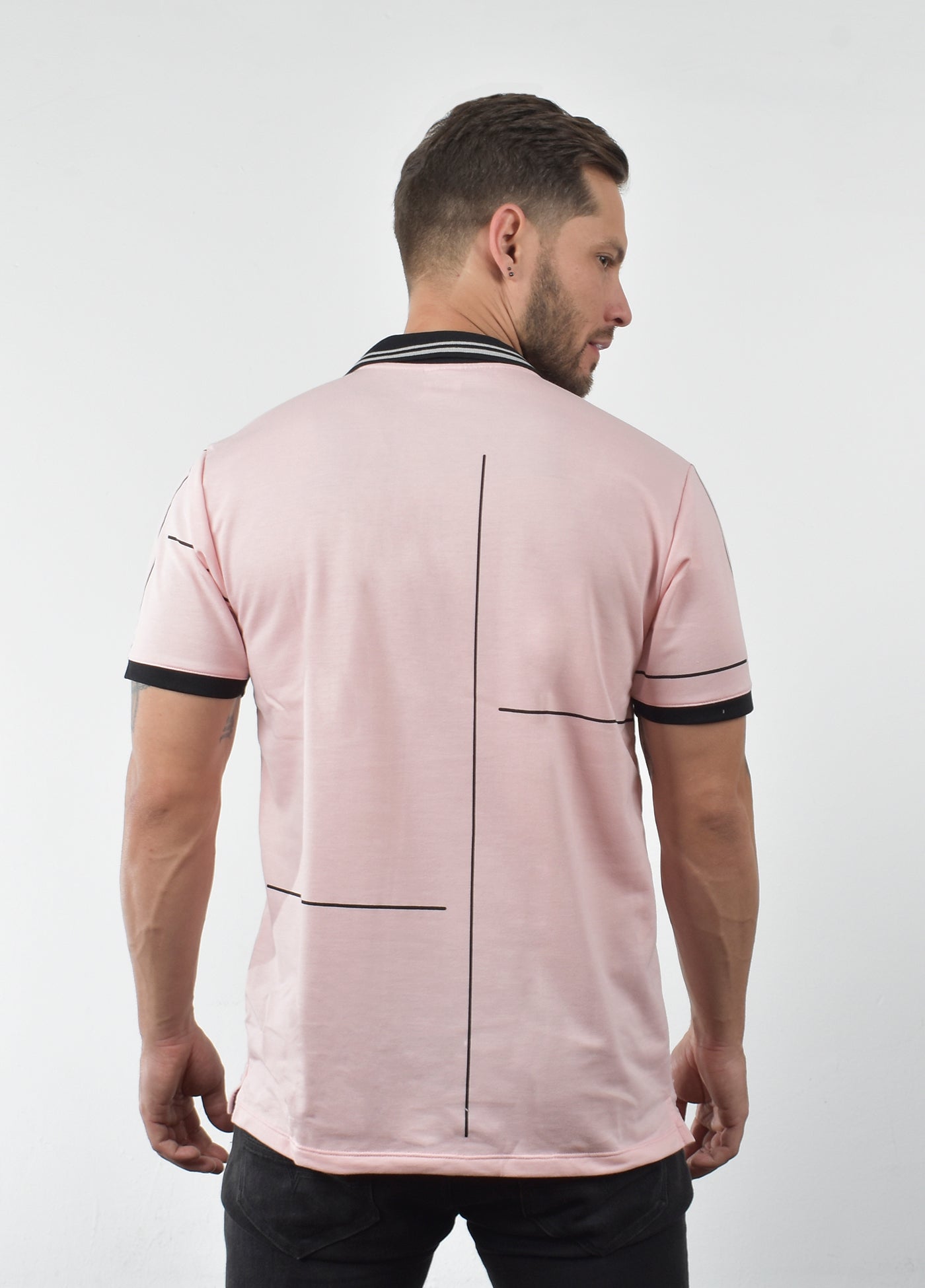 Polo Moda Hombre Con Bolsillo