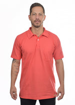 Cargar imagen en el visor de la galería, Camiseta tipo polo Hamer con bolsillo para hombre
