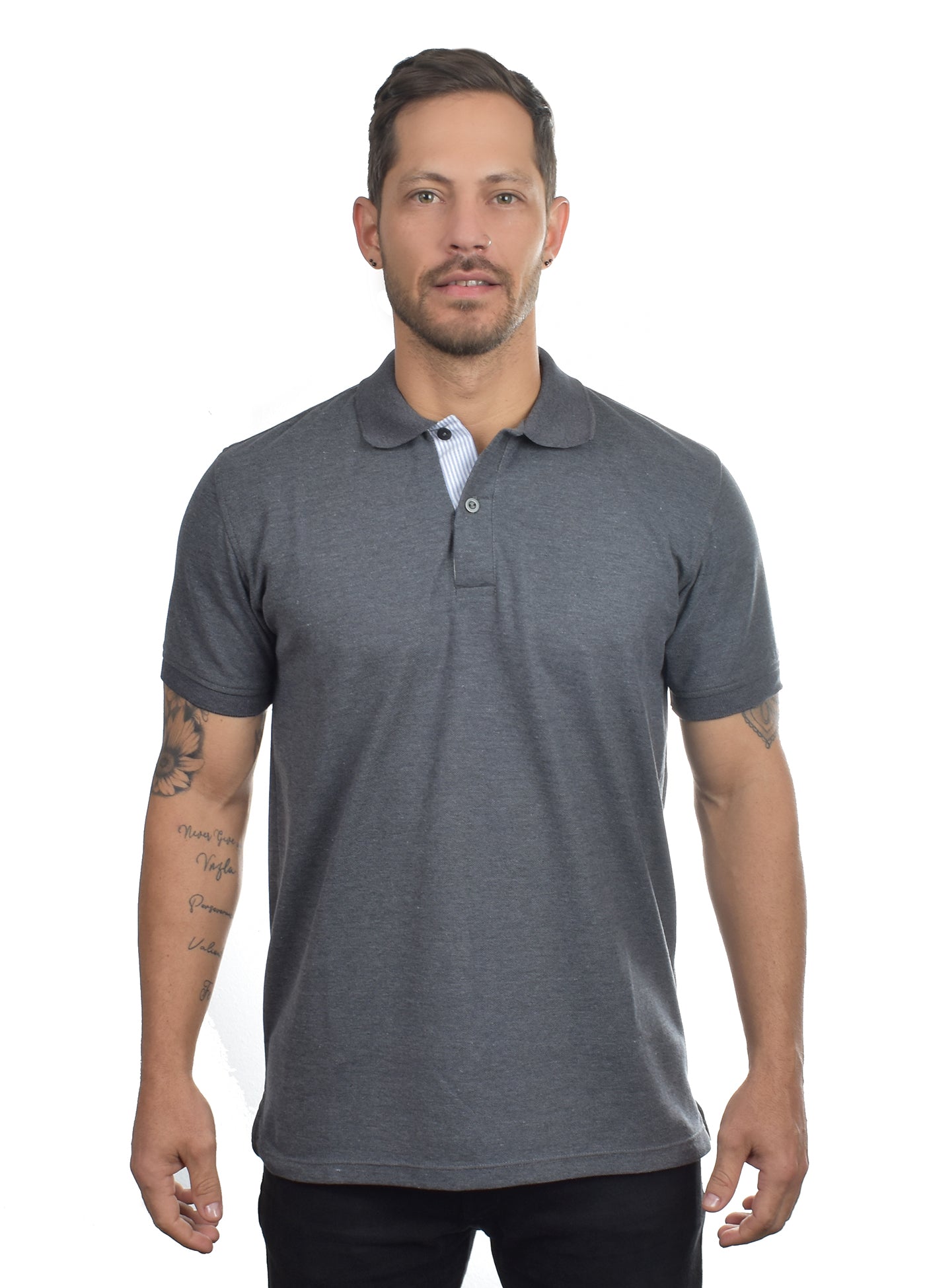 Camiseta tipo polo Hamer con bolsillo para hombre
