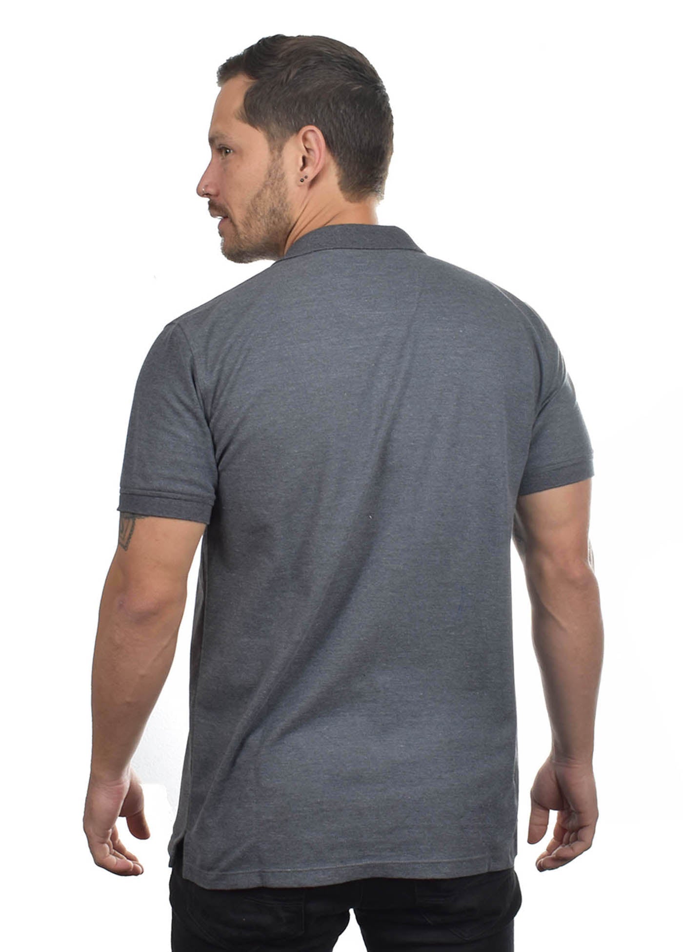 Camiseta tipo polo Hamer con bolsillo para hombre
