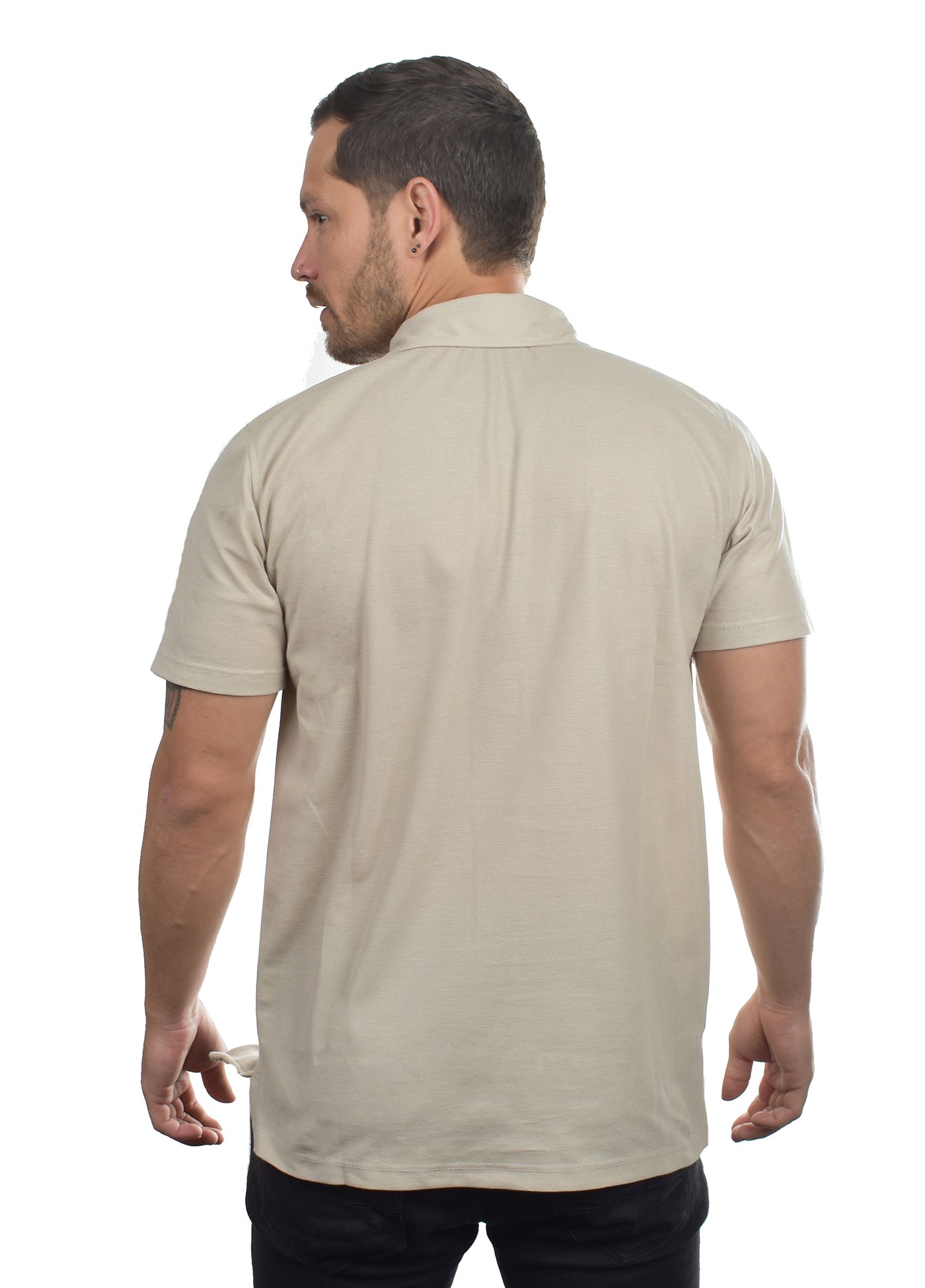 Camiseta tipo polo Hamer para hombre con bolsillo