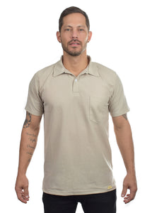 Camiseta tipo polo Hamer para hombre con bolsillo