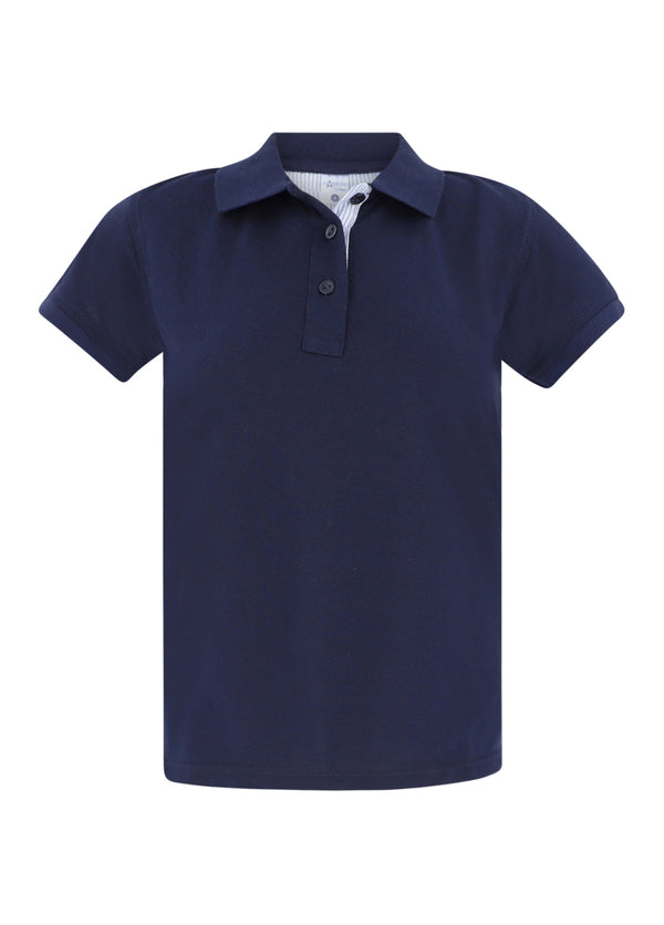 Polo Mujer Azul Oscuro