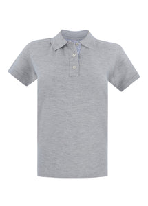 Polo Mujer Gris Jaspe