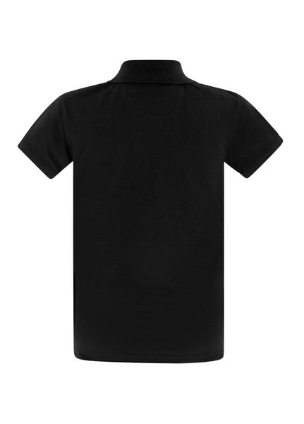 Camisa polo negra mujer shop