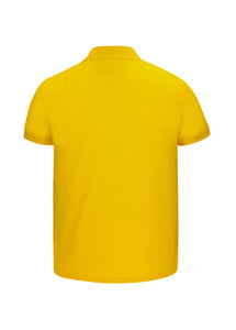 Polo Hombre Bordada Amarilla