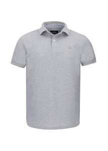 Polo Hombre Bordada Gris