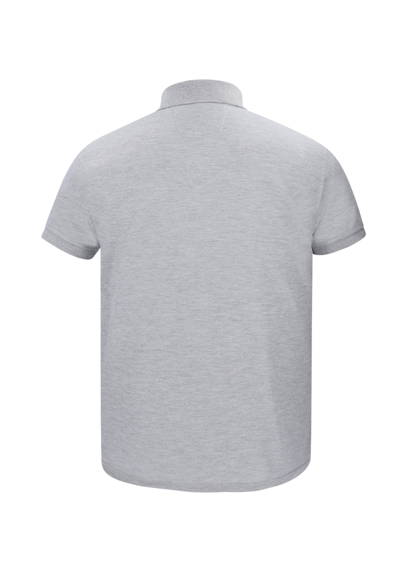 Polo Hombre Bordada Gris