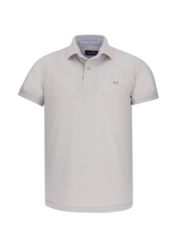 Polo Hombre Bordada Kaki