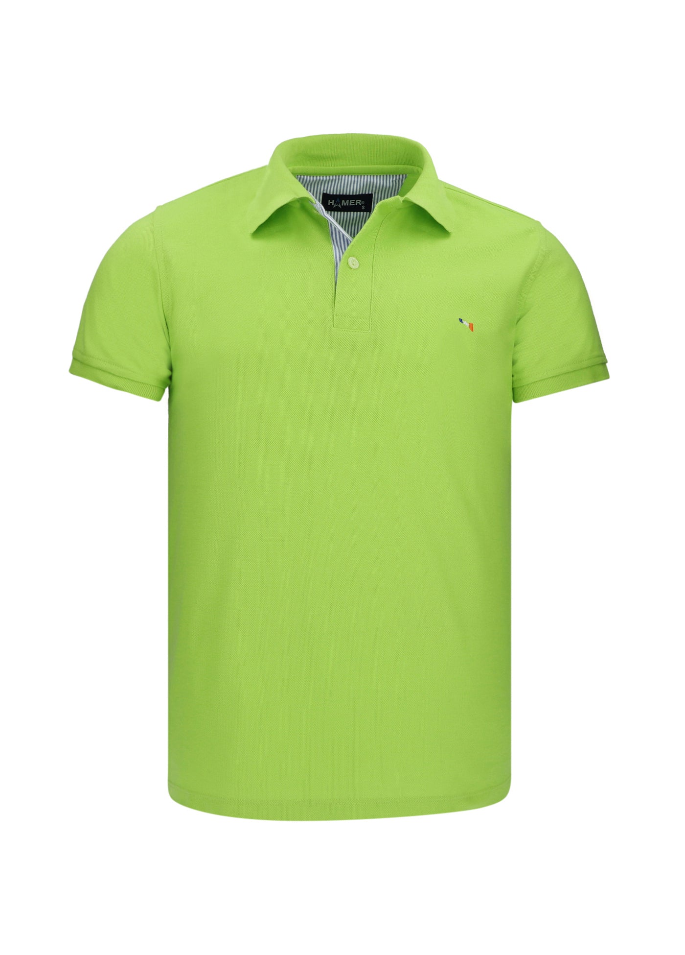 Camisa polo verde limon outlet