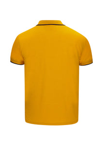 Polo Mostaza con bolsillo