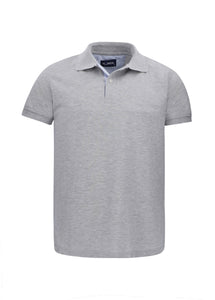 Polo Hombre Gris Jaspe