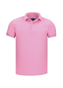 Polo hombre rosada