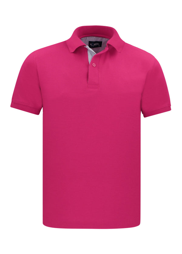 Polo Hombre Fucsia Claro