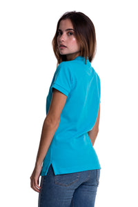 Polo Mujer Aguamarina